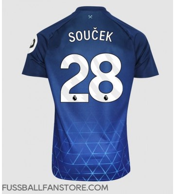 West Ham United Tomas Soucek #28 Replik 3rd trikot 2023-24 Kurzarm